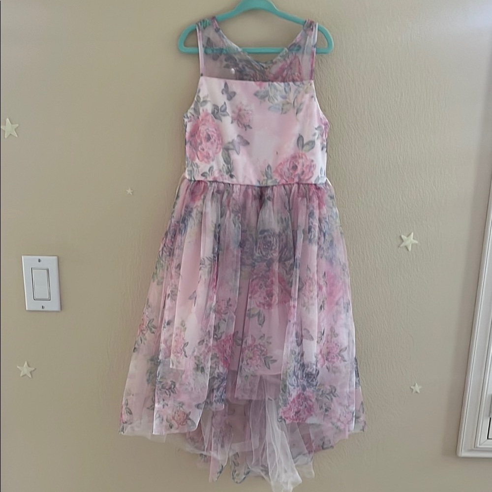 Kensie Pink Sleeveless Scoop Neck Sundress